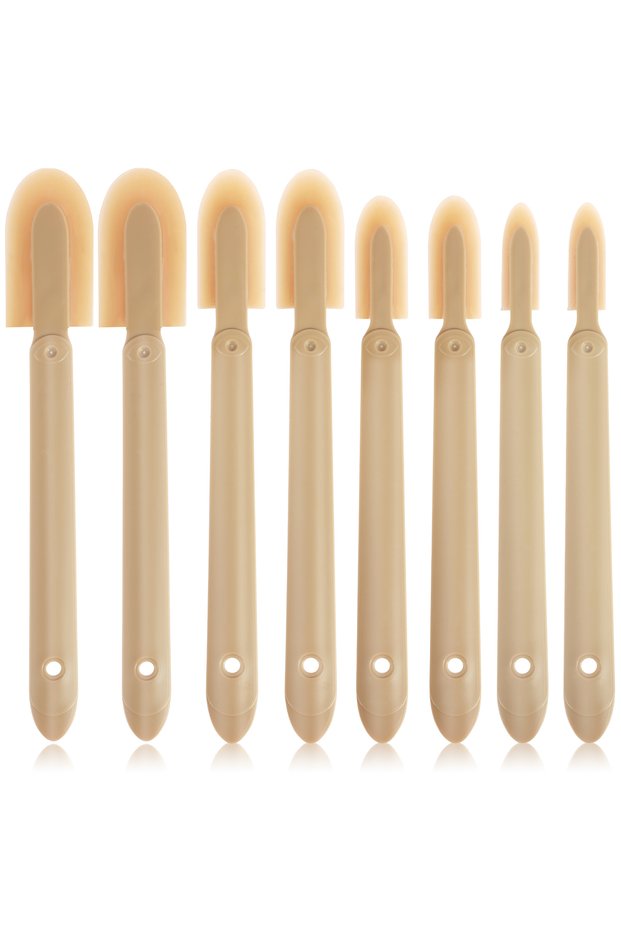 8 Spatula Rubber Caulk Finishing Tool Kit Reusable Caulking Applicator Spatula Wall Caulk Remover Gr