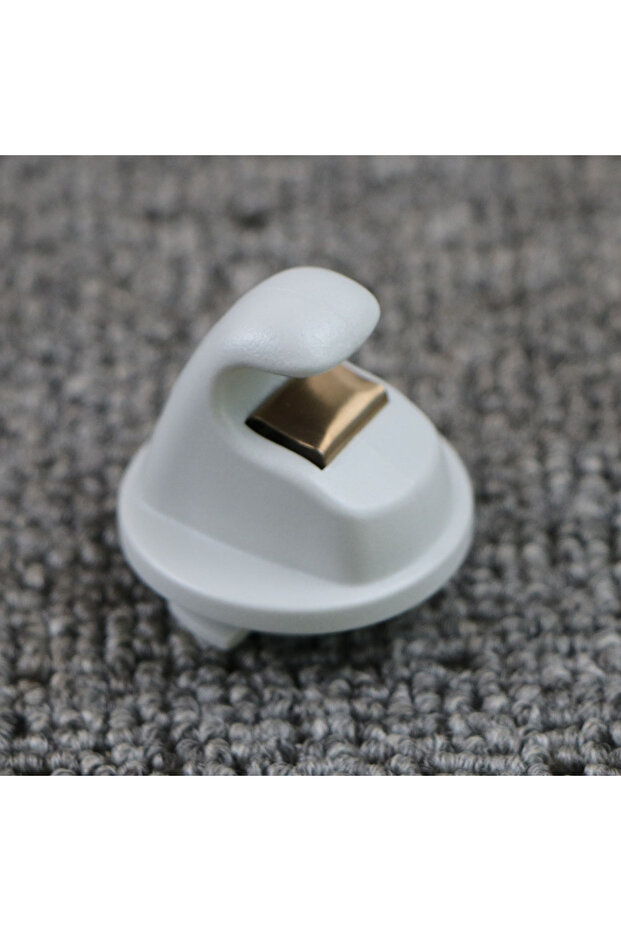 Grey 1Pcs Grey Sun Visor Clip Hook Holder For VW Golf 7 MK7 2013+ Passat B8 Polo T-Cross Tiguan Tou