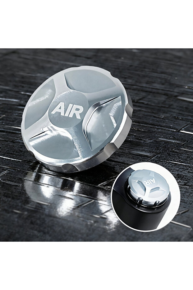 Silver Bicycle Suspension Fork Cap Parts Manual Cover Aluminum Alloy Bike Air Cap Fork Protector For