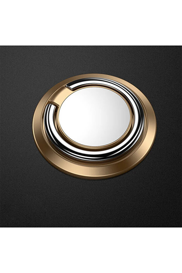 Gold Universal Finger Ring Holder Stand Mobile Phone Luxury Rotatable Phone Back Sticker Holder for