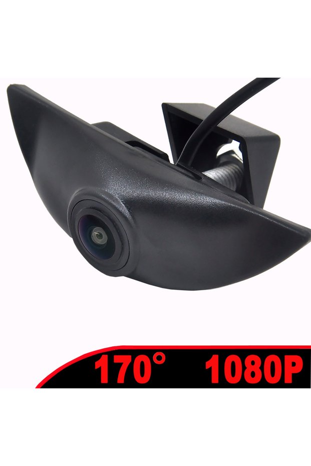 CVBS-AHD AHD Fisheye Front View Camera for Nissan Qashqai J10 J11 Pathfinder R51 Tiida March Patrol
