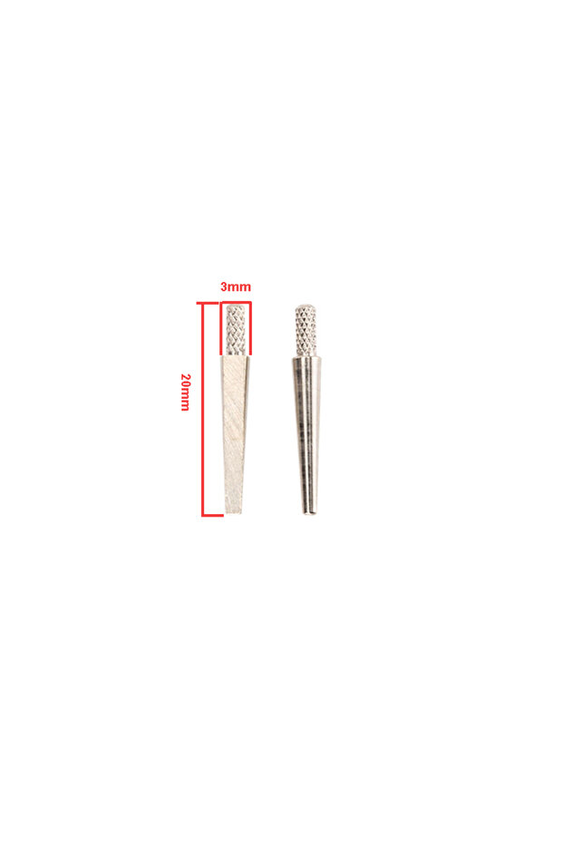 20mm 1000 PCS Dental Laboratory Single Nail Zinc Pin Dental Lab Stone Model Work Diameter 3mm -3 len
