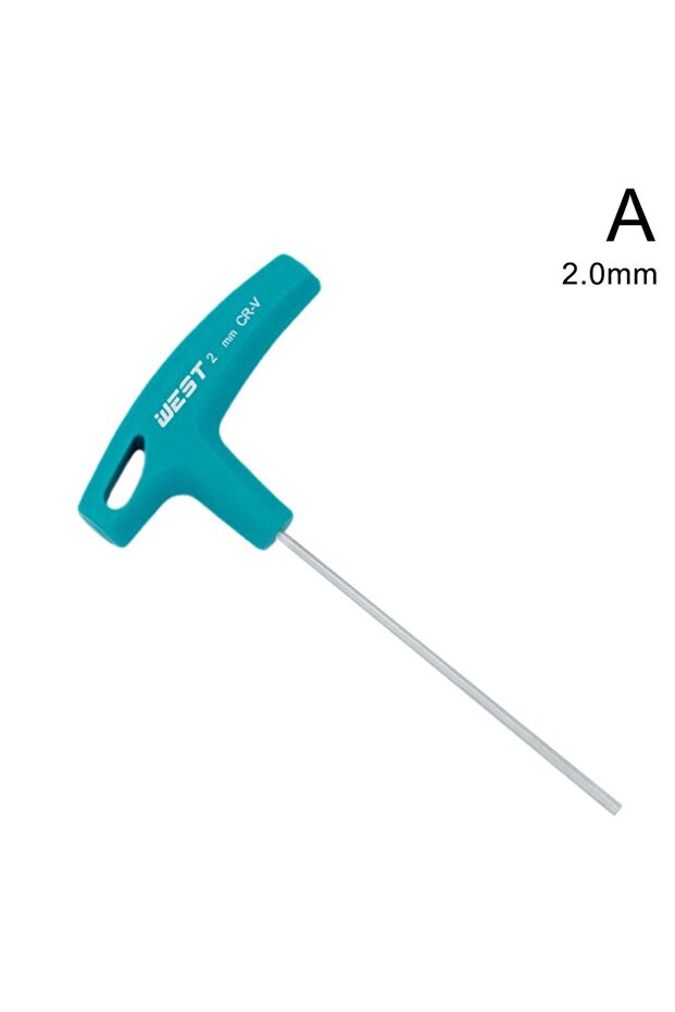 2.0mm Professional Hex Allen Wrench with T-Handle 2mm 2.5mm 3mm 4mm 5mm 6mm 8mm 10mm Hexagonal Wrenc