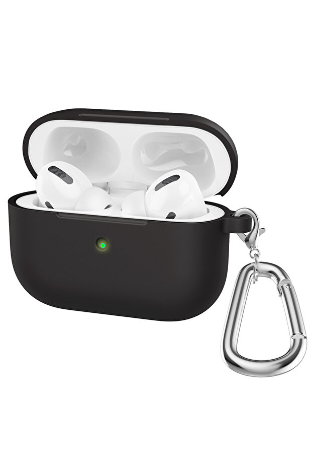 Black Silicone Cases For Airpods Pro Case Earphones Accessories Wireless Bluetooth Headset For Ai..