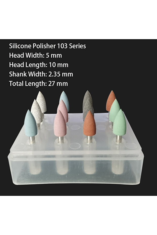 DP-CANDY103 JNSUR 12pcs/box Dentistry Composite Polishing Kit For Low-Speed Handpiece Teeth Polisher