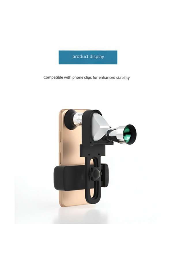 Connect the phone Portable High-Definition Monocular Telescope with High Magnification Zoom, Hunting