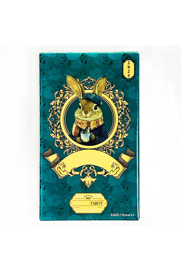 green 2025 New Tarot Cards 78 Card Tarot Deck English Version Destiny Prediction Divination Board Ga