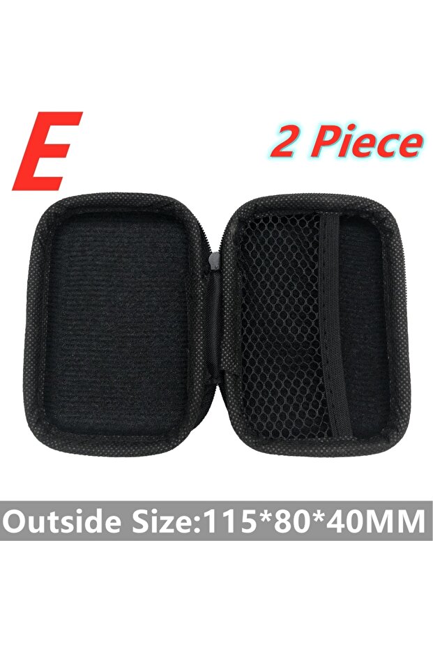 E Square Heaphone Carry Storage Bags Case EVA Waterproof Portable Pouch Bluetooth Earphones Headset.