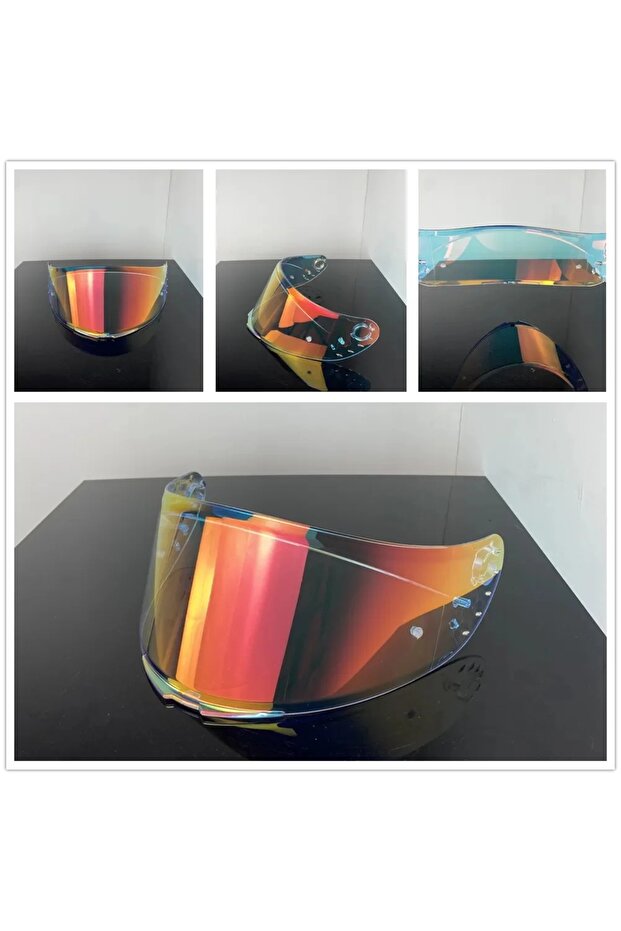 Revo Red Visor FOR MT-V-14 Helmet Shield for MT Motorcycle Helmet Only for Model RAPID,RAPID PRO,BLA