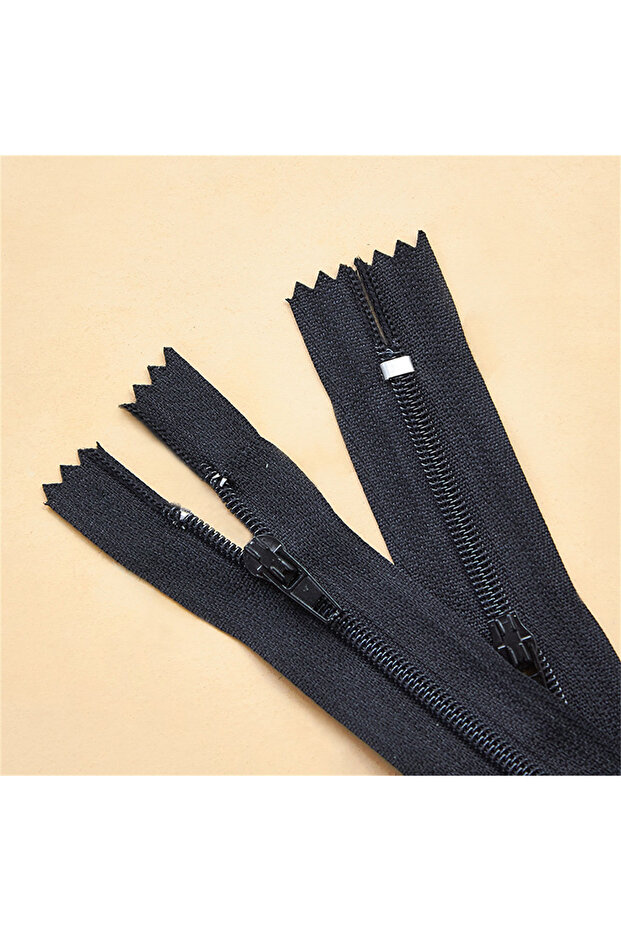3# 18cm 18cm-black 10pcs #3 Nylon Closed-End Zippers 18cm Short Size Durable Sewing Supplies for Dre