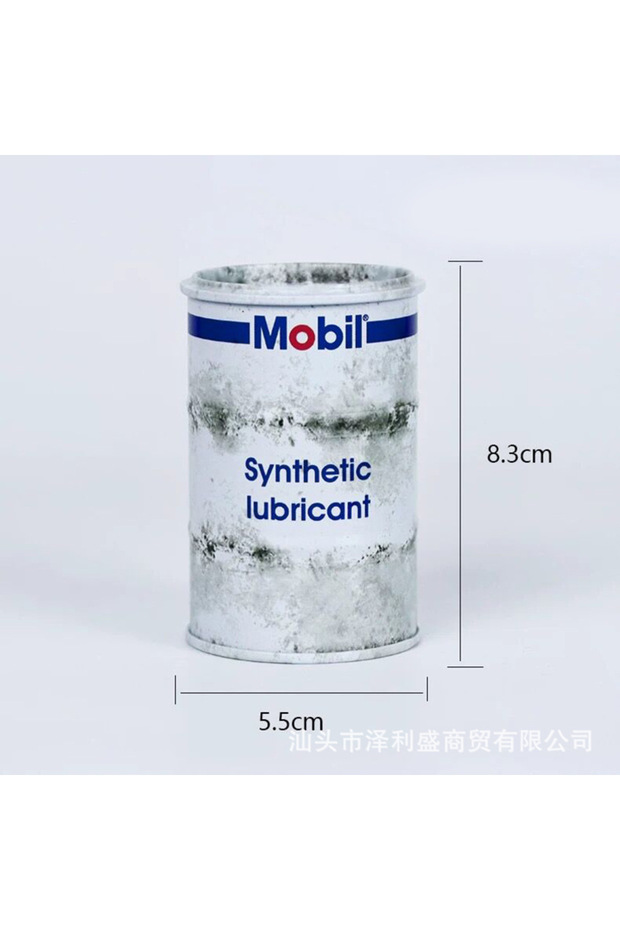 A7 Gulf Oil Racing Car Paint Micro Model Iron Box Scene Decoration Desktop Ornament Storage Tank Hom
