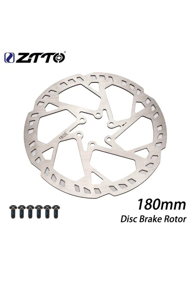 2.3x180mm disc 1pc 2.3mm Thicken MTB E-Bike Disc Brake Rotor Stainless Steel 140mm 160mm 180mm 203mm