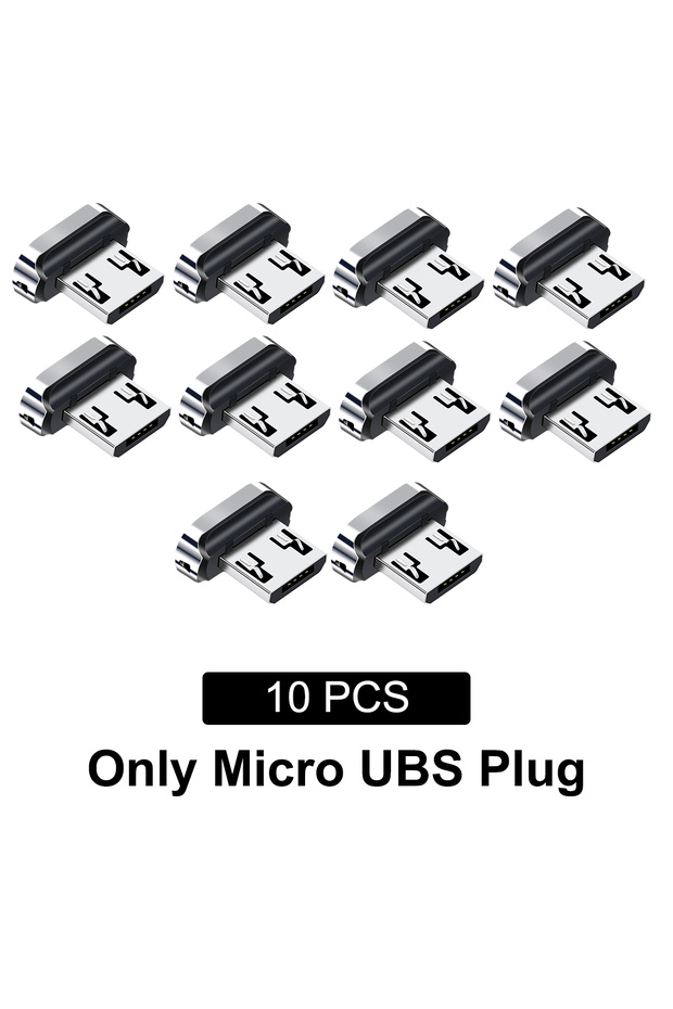 10PCS micro plugs 10/ 20Pcs Magnetic Tips for redmi note 12 turbo Fonken Type C Micro USB Magnet Rep