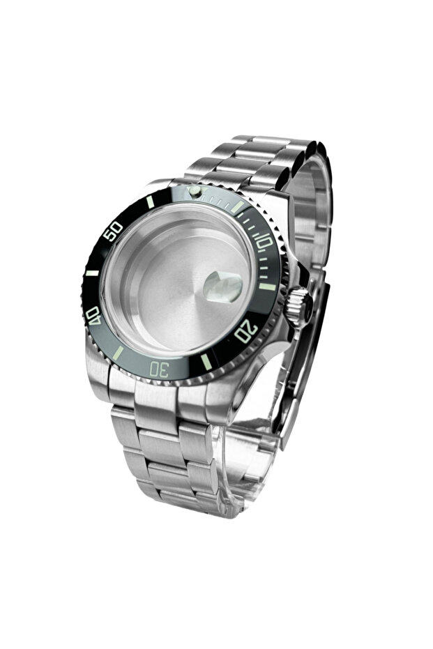 D-Date 40mm 200m Waterproof NH34 NH35 NH36 Watch Case Accessories for Oyster Band SUB Watch Maker 12