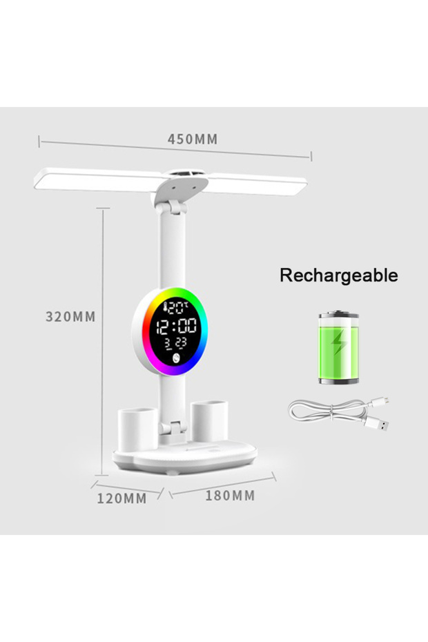 A Charging model Rechargeable Led Table Lamp for Study Desk Lamp Reading Light Led Night Light with