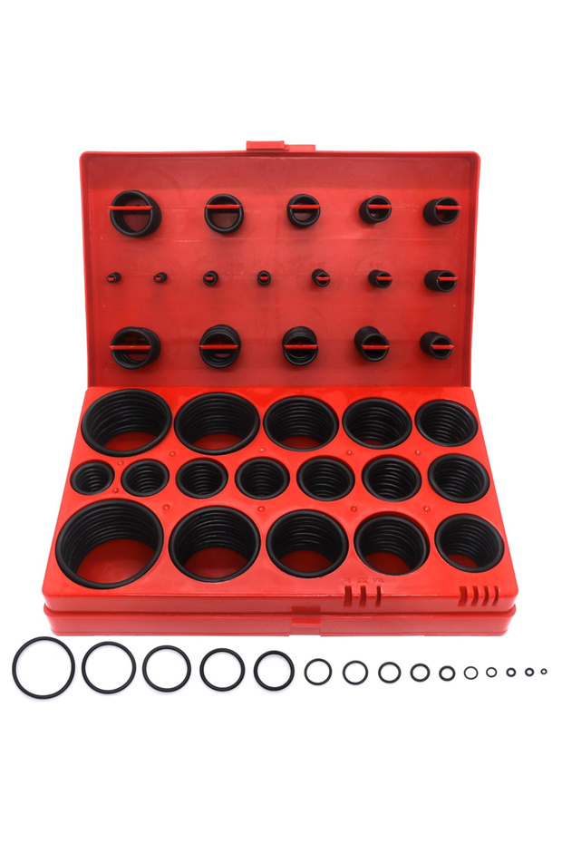 419 PCS combo 419/225PCS O-Ring Assortment Kit Buna-N Gasket Sealing Replacement O-Rings 32 Metric
