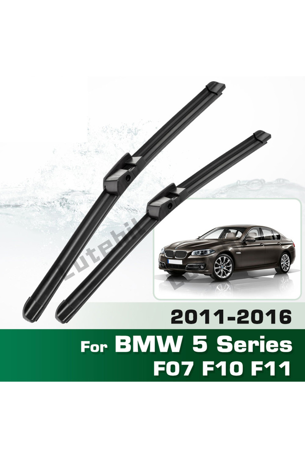 Wiper LHD Front Wiper Blades For BMW 5 Series F07 F10 F11 2011 - 2016 Windshield Windscreen Windo...