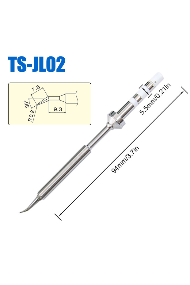 رؤوس لحام بديلة لـ TS-JL02 Pine64 Pinecil TS100 TS101، موديلات مختلفة من Pinecil V2 Elect