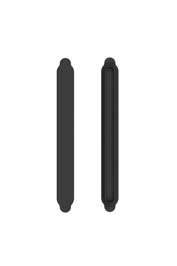 Black Black 2pcs Dust Protector Decoration Strips Replacement Port Side Plate Dust Proof Pack Silico