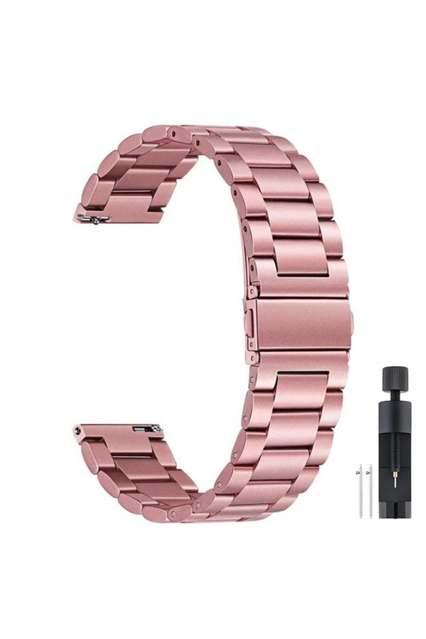 20mm width SZ-Pink 22mm 20mm Metal Watch Strap For Garmin Vivoactive 3 4 5 Forerunner 245 645 158 55