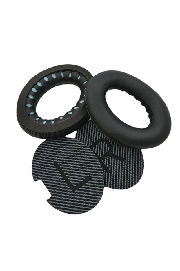 Black A Replacement Ear Pads Earpads Headband for Bose QuietComfort QC 2 15 25 35 Ear Cushion QC2 QC