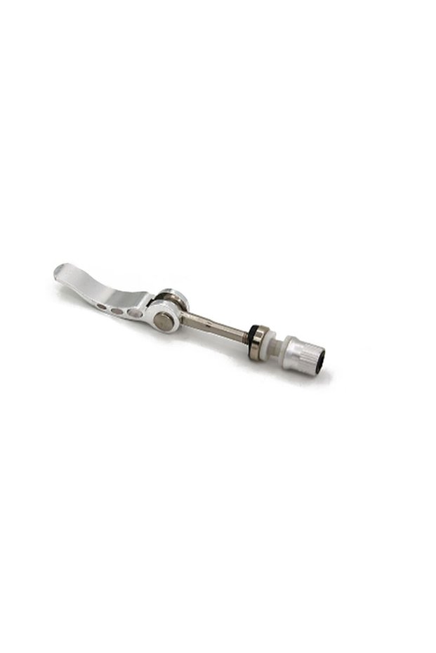 Silver Bicycle Quick Release Aluminium Bike Seat Post Clamp Seatpost Mountain Bike Seat Tube Clamp B