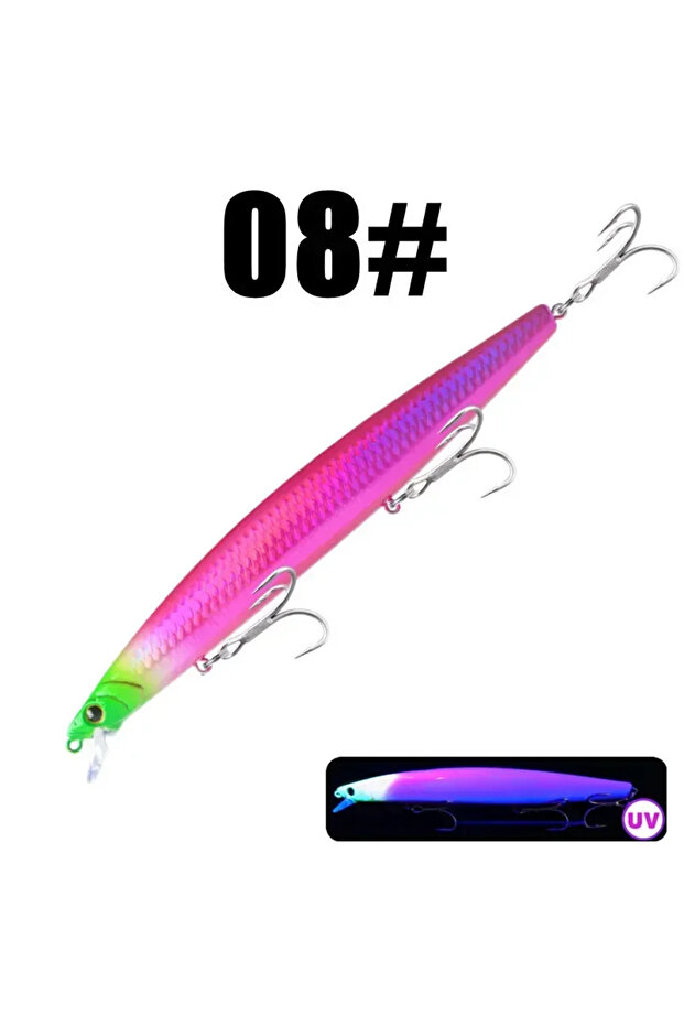 163mm 33g 08 GREENSPIDER 16cm 33g New Long Casting Minnow Baits Floating Sea Fishing Lures Wobble Ar