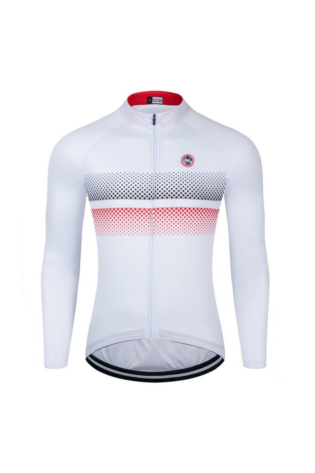 Asian size-L KB-2 Team Spring /Autumn Cycling Jersey Long Sleeves Men MTB Bicycle Shirt Team Bike We