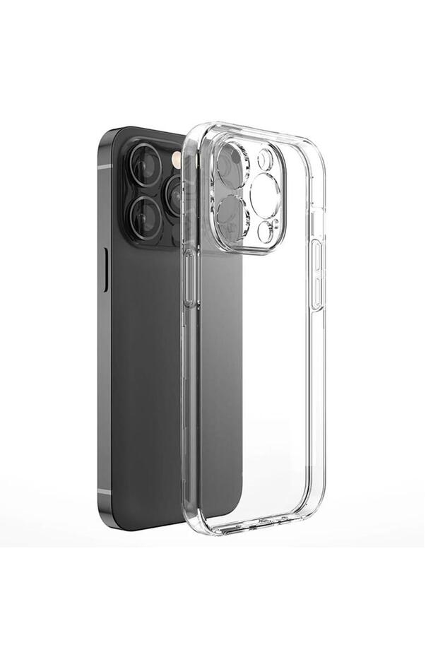 For iPhone 15 Pro Transparent Silicone Phone Case For iPhone 16 15 14 13 12 Mini 11 Pro Xs Max X Xr