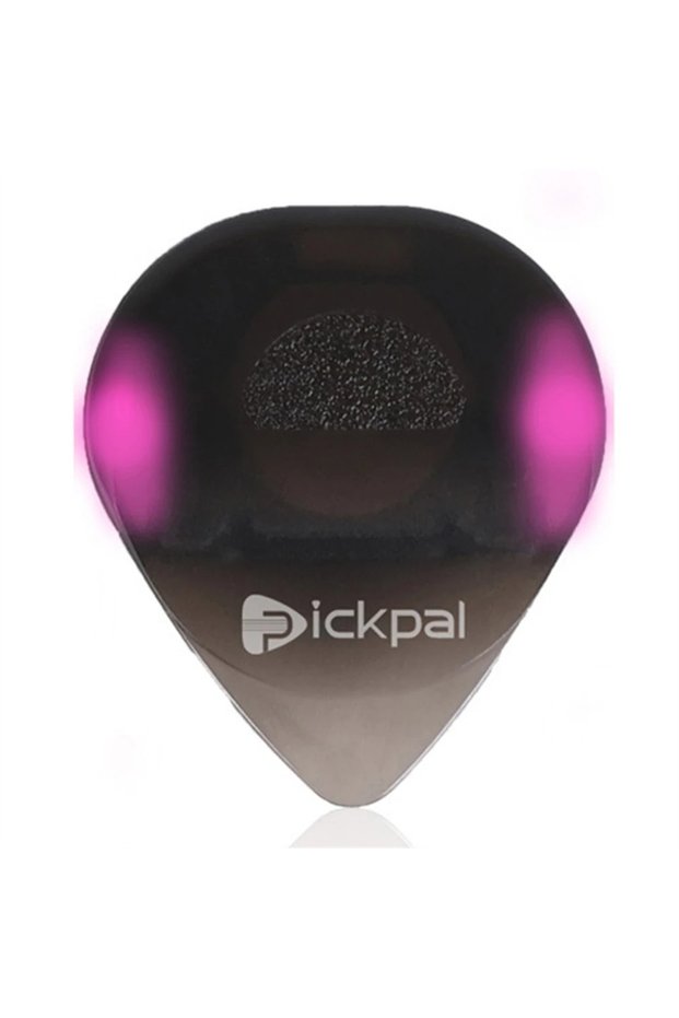 Purple-Heart Miwayer LED Luminous Guitar Pick - ABS Electric Guitar Picks With Three-Color Light Opt
