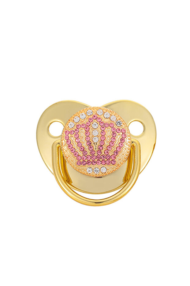 Gold Pacifier New Baby Pacifier BPA Free Newborn Dummy Soother Toddler Infant Silicone Pacifiers Bla