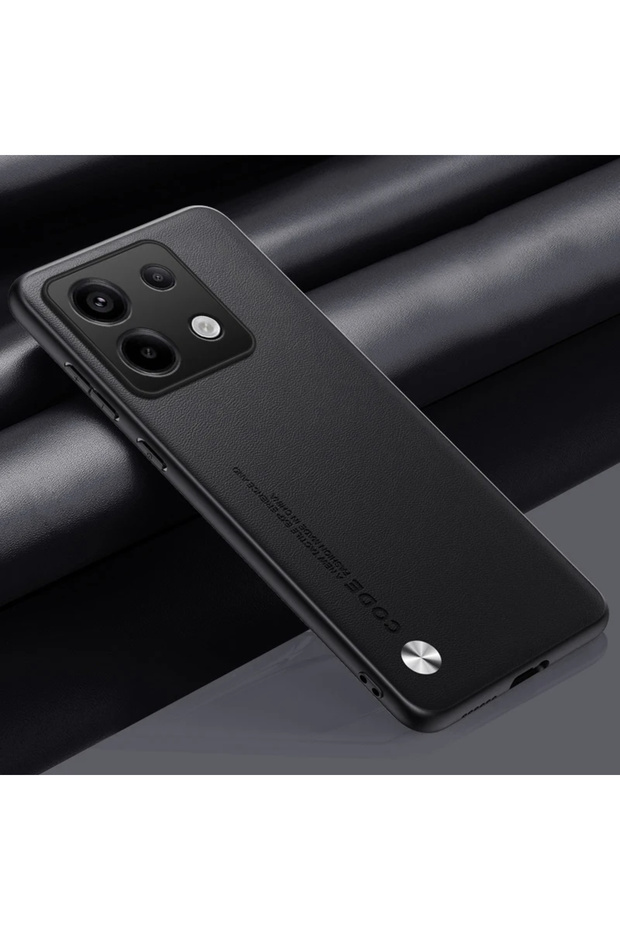 Redmi note 13 pro 5g black Luxury PU Leather Case for Redmi Note 13 Pro 5G Silicone Protection Phon