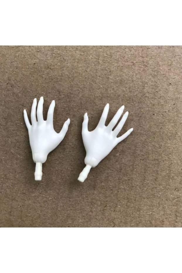 NO.30 1/6 Doll Replacements Hands Elbows Feet Black Brown White Beige White Pink Skin Doll Parts Ori