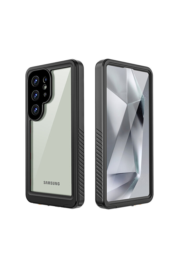 Galaxy S25 black Shellbox Best-selling PC TPU Lens Protection Rugged and Durable Fully Sealed IP68 W