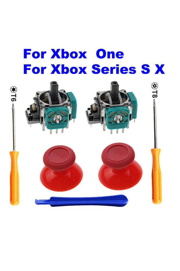 L 2 PCS 3D Analog Stick Stick Sensor Module Potentiometers & ThumbStick for XBox One S X Series .