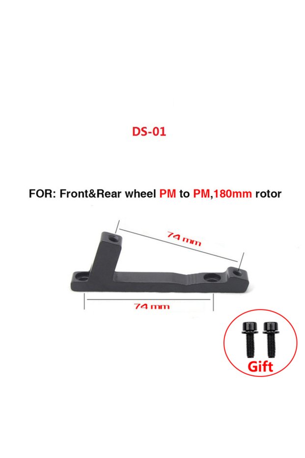 DS01 Bike Disc Brake Rotor Mount Adapter MTB Ultralight Bracket IS PM A B to PM A Bicycle Disc Brake