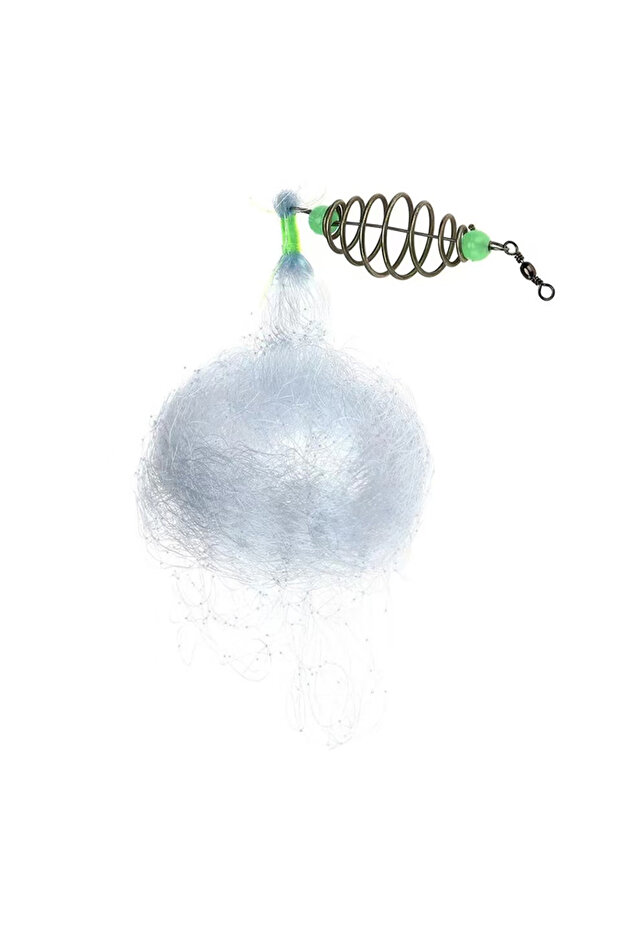 WHITE Trap Fishing Net Fishnet Floating Throwing Fishing Explosion Hook Mesh Trap Net Supplies Fishi