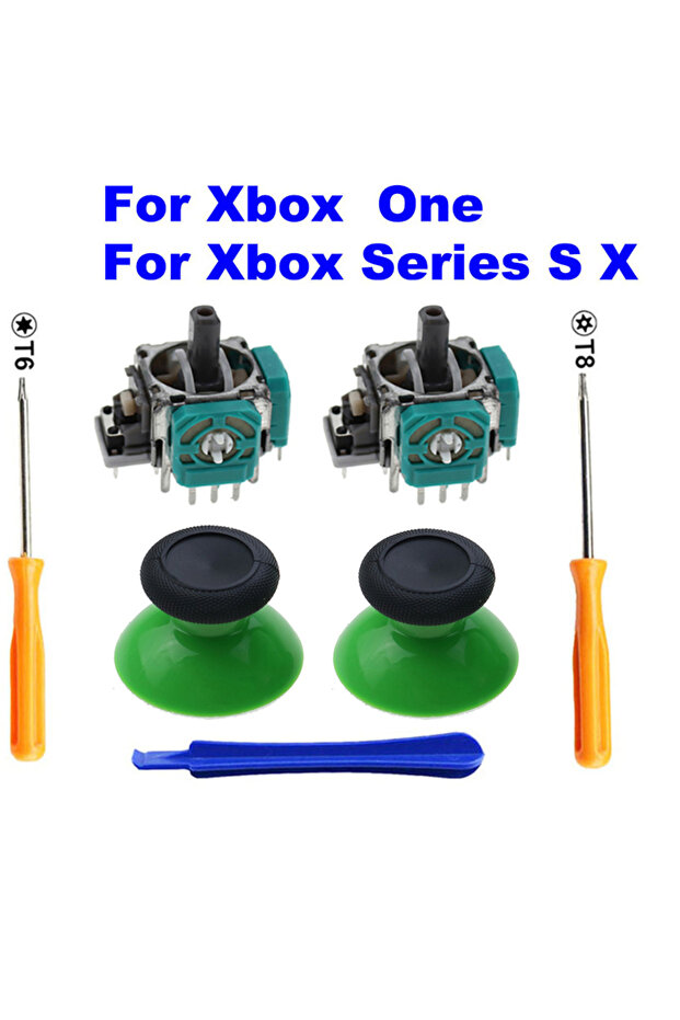 D 2 PCS 3D Analog Joystick Stick Sensor Module Potentiometers & ThumbStick for XBox One S X Series .
