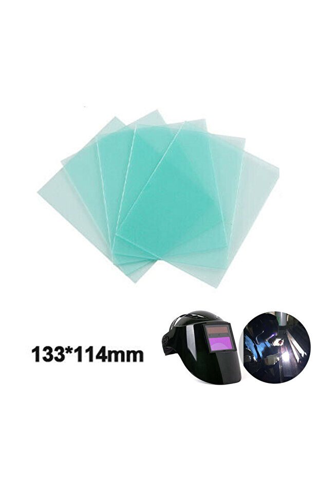 133X114mm 10Pcs/Set Spare Welding Shield Cover Lens Protector Plate For Welding Helmet Mask High Qua