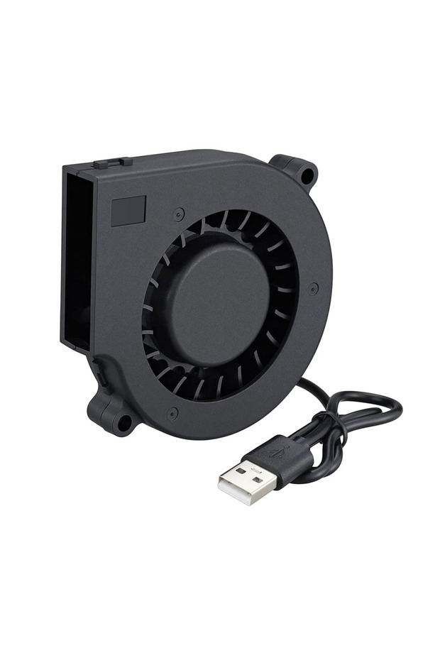 1PCS 7515 50mm 60mm 75mm USB Blower Fan 5015 6015 7515 5V DC Brushless Turbine Turbo Cooling Fan for