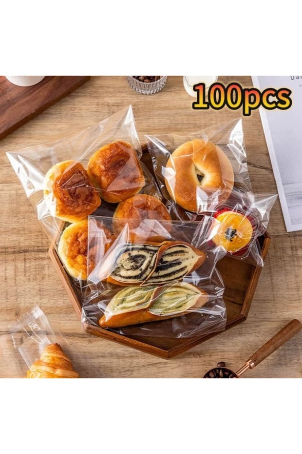 10x15cm 100pcs Clear Self Adhesive Bag Resealable Waterproof Gift Food Candy Pacakging OPP Plastic B