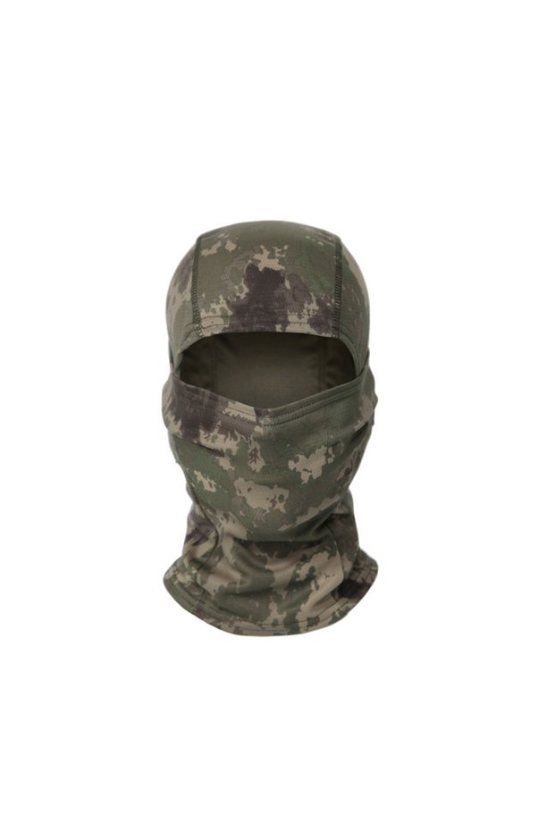 green Camouflage Balaclava Hat Cycling Full Face Mask Outdoor Sports Hunting Hiking Ski Mask motorcy