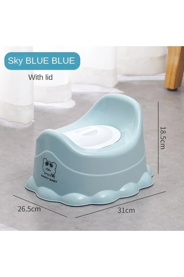 cat Blue Baby Potties & Seats Kids Toilet Training ThickenedBoys Girls Pot Infant Urinal Basin Smoo