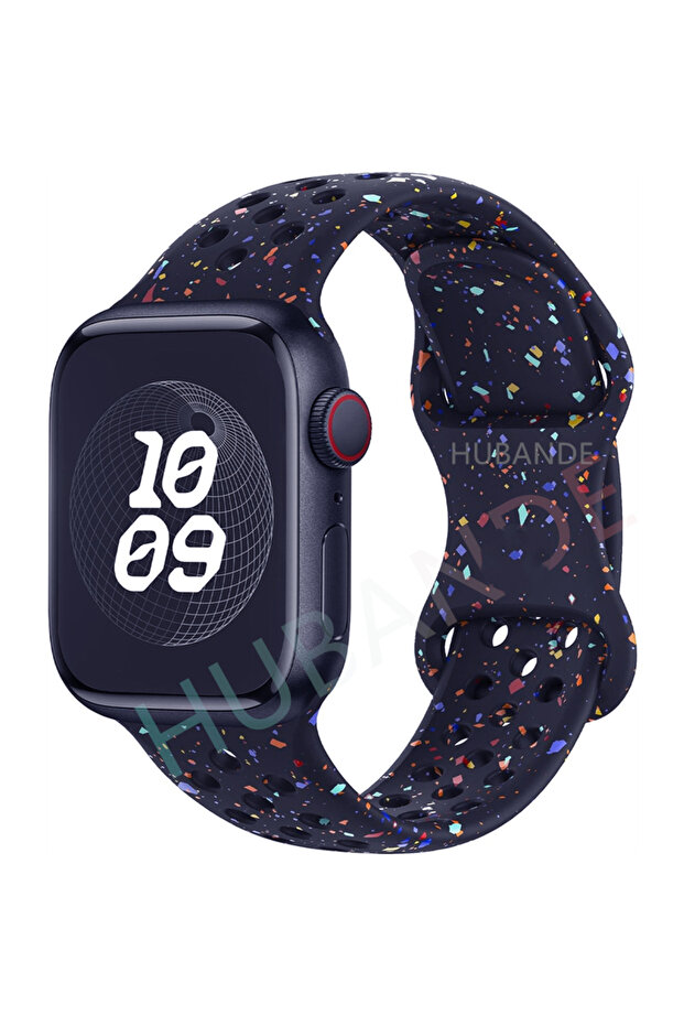 44 45 42 49-46MM A6 midnight blue Strap For Apple Watch Band 46mm 44mm 49mm 45mm 40mm 41mm 38 42mm c
