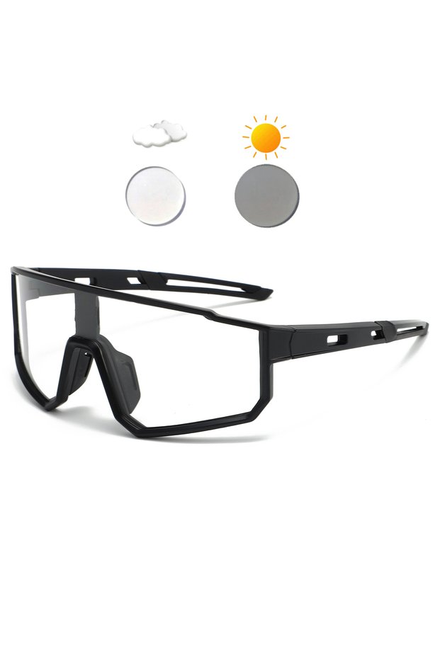 NA1 OMEKOL Brand New Photochromic Cycling Sunglasses Men Women Fashion Driving Hiking Sun Glasses Ma