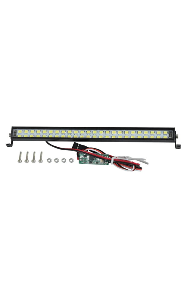 48 LED 146mm A RC Car Super Bright LED Light Bar Roof Lamp CH3 Control for 1/10 RC Crawler Car Axial
