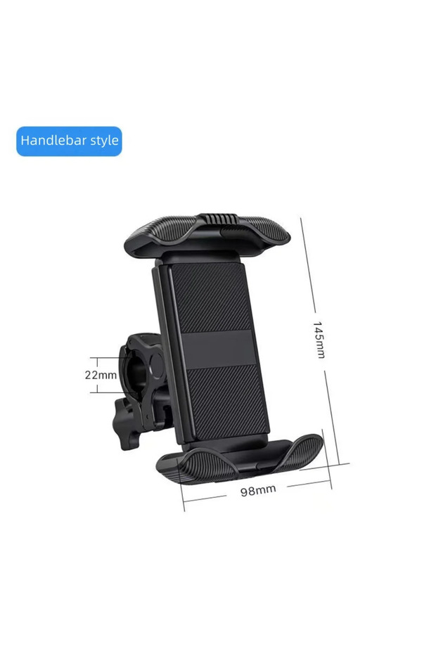 Handlebar Bike Motorcycle Rearview Mirror Phone Mount Holder Handlebar Cradle Clip For iPhone Samsu