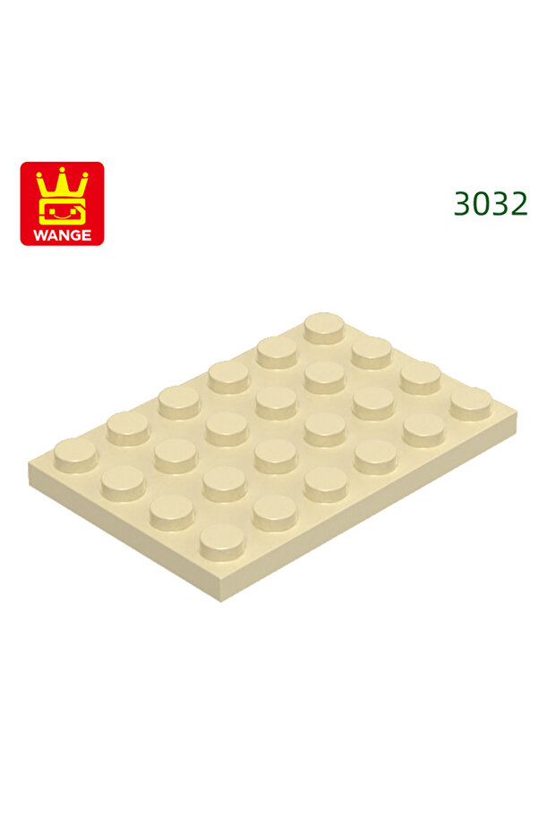 حوالي 31 قطعة 61.تان وانج 31 قطعة/مجموعة 3032 4x6 ألواح بناء أساسية متوافقة مع قطع MOC