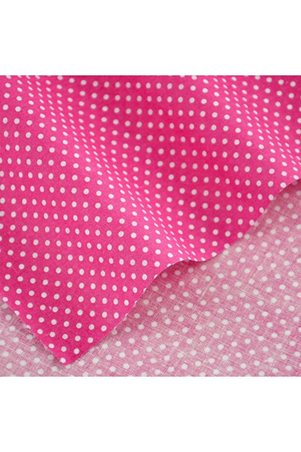 P045-2-50x150 50X150cm 13 Small Dots Of Different Colors Printed Cotton Fabric Patchwork Home Textil
