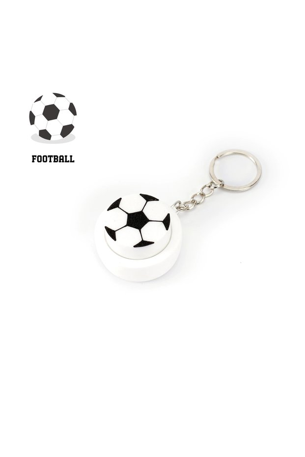 football trendy football basketball baseball keychain anti stress relief car keyring fashion sport b